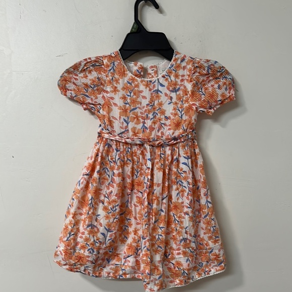 Rachel Zoe Pink Peplum Sundress with Puff Sleeves - Picture 1 of 2